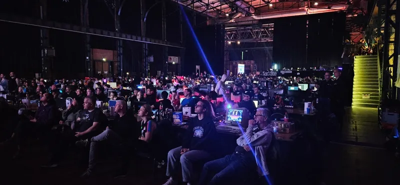 Photo of Revision audience.
