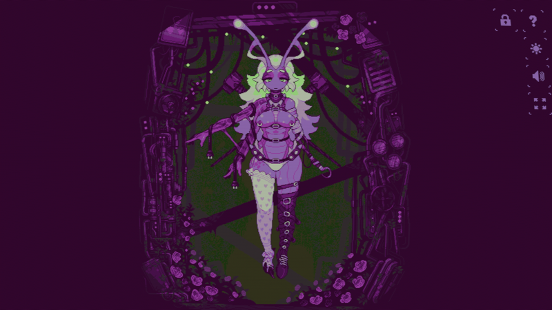 Screenshot of Chernobyl Fairy Pool, showing a mutated  fairy with various combinations of outfit and arms.