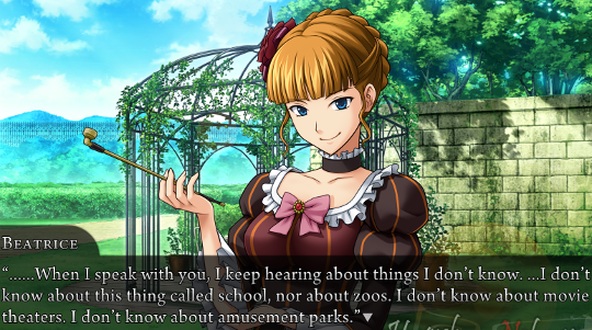 “……When I speak with you, I keep hearing about things I don’t know. …I don’t know about this thing called school, nor about zoos. I don’t know about movie theaters. I don’t know about amusement parks.”