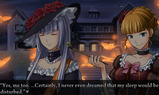 Silver!Beatrice: “Yes, me too. …Certainly, I never even dreamed that my sleep would be disturbed.”