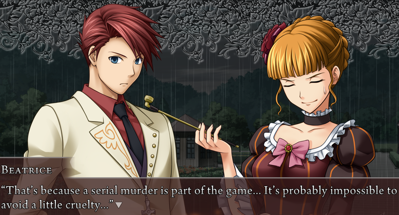 Beato: That's because a serial murder is part of the game... It's probably impossible to avoid a little cruelty...