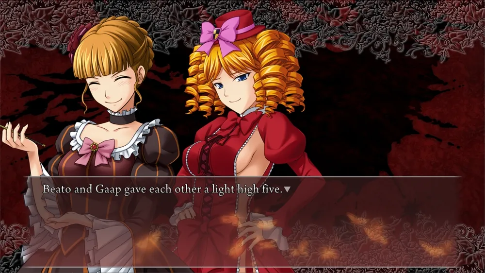 Narration: Beato and Gaap gave each other a high five.