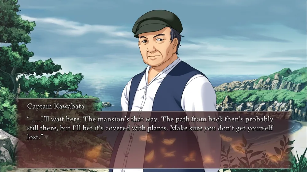 Kawabata says he'll wait at the shore.