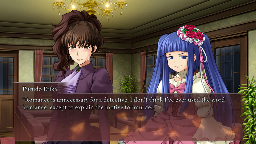 Romance is unnecessary for a detective. I don't think I've ever used the word 'romance' except to explain the motive for murder.