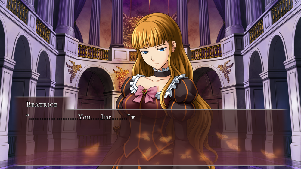Beatrice: ............... ............You......liar.........