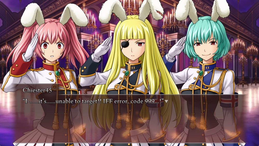 Chiester45: I‐......it's......unable to target!! IFF error, code 999...!