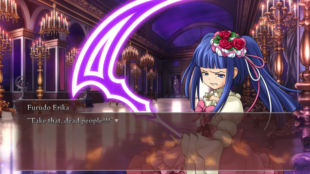 Erika: Take that, dead people!