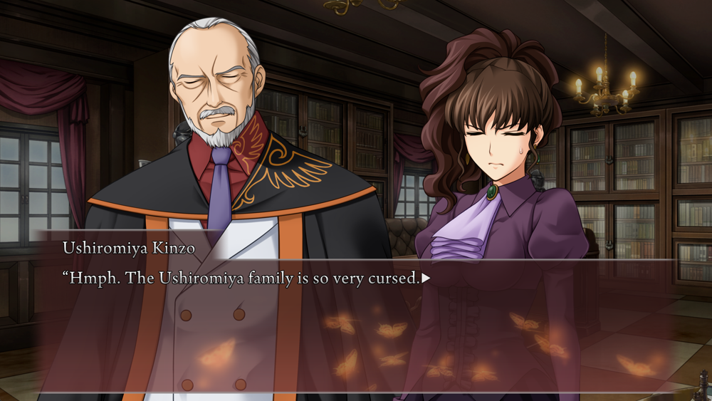 Kinzo: Hmph. The Ushiromiya family is so very cursed.